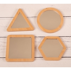 Learn Well Education Little Looking Mirror Shapes - Set of 4